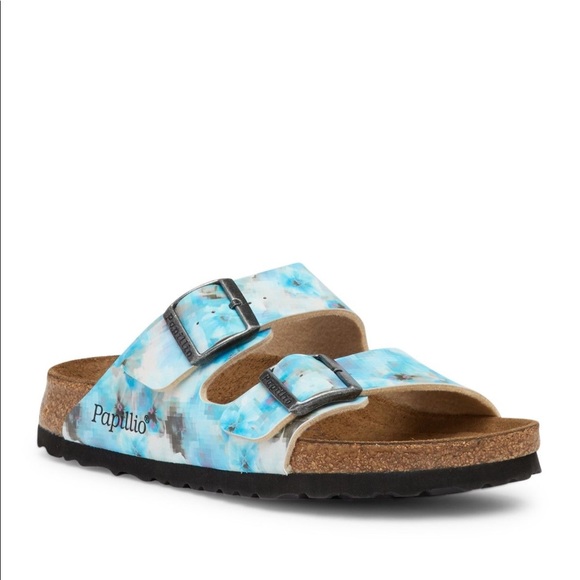 Birkenstock Shoes - Birkenstock Arizona Pixel Slide Sandal Size 38